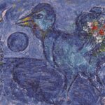 06 +Marc+Chagall+Le+coq+bleu+1958 59+Ravenna+MAR