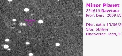 251619 Asteroide Ravenna