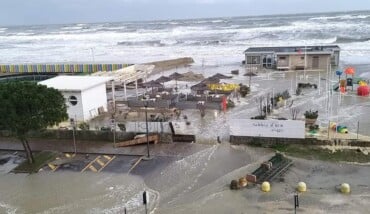 Foto da Lido Adriano di Alessandra Lenzi, da Emilia Romagna Meteo