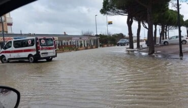 Foto da Lido Adriano di Alessandra Lenzi, da Emilia Romagna Meteo