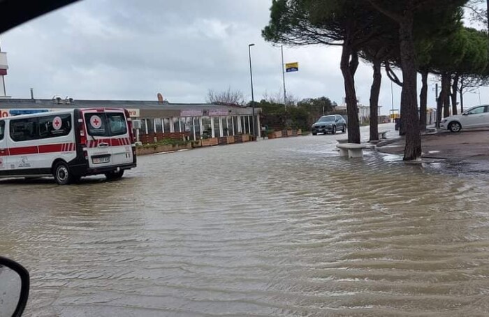 Foto da Lido Adriano di Alessandra Lenzi, da Emilia Romagna Meteo