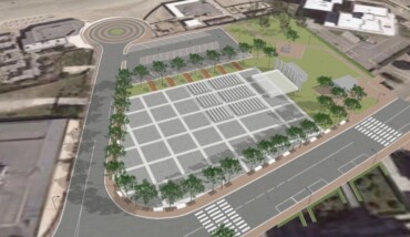 Piazza Vivaldi Lido Adriano Rendering