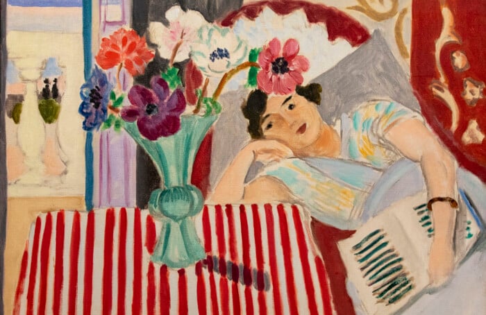 Ai Musei San Domenico di Forlì tre secoli di arte e moda - Matisse Femme Et Anénomes 2 75A6916