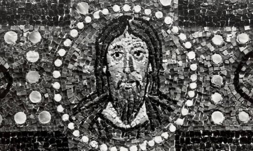 Cristo Mosaico S Apollinare Classe