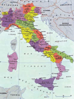 Mappa Italia Politica