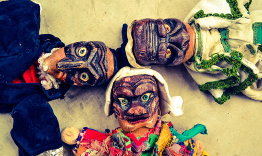 Maschere Burattini Carnevale