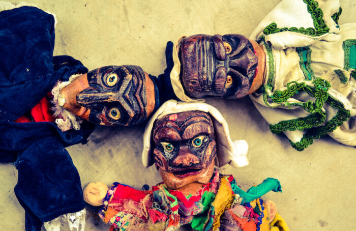 Maschere Burattini Carnevale