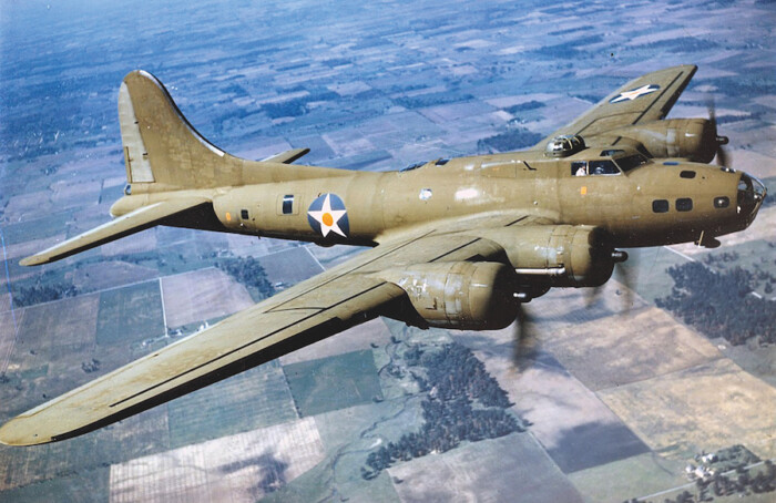 Boeing B 17E. (U.S. Air Force Photo)