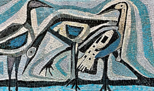 Mosaico Anni '60 Istituto D'Arte