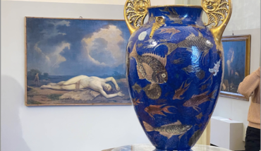 Grande vaso orizzontale