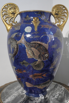 Vaso Maiolica Ausl Pietro Melandri