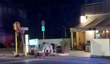 INCIDENTE Pasqua 2023 bar semaforo via zalamella ravenn