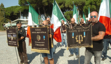 CERIMONIA ANNIVERSARIO ETTORE MUTI CIMITERO RAVENNA 2017