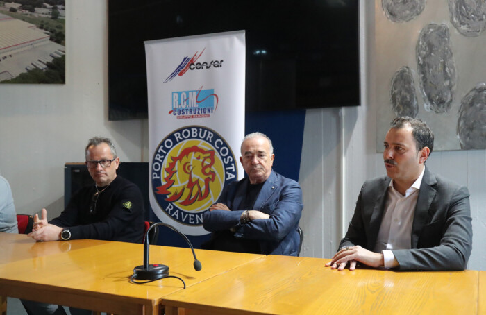 RAVENNA 7/04/2023. VOLLEY PALLAVOLO. Conferenza Stampa CONSAR Porto Robur Costa.