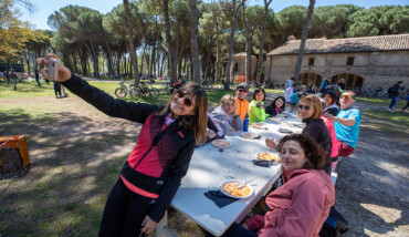 RAVENNA 18/04/22. Cibi In Bici, La Manifestazione Di Trail Romagna E CheftoChef RavennaFood In Compartecipazione Col Comune Di Ravenna, Conferma Il Successo Del Turismo Ambientale, Ancor Più Se Questo Abbina Alla Scoperta Del Territorio Il Benessere E L