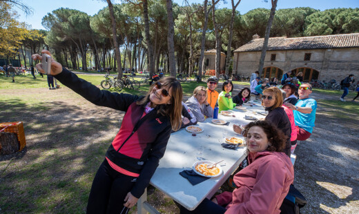 RAVENNA 18/04/22. Cibi In Bici, La Manifestazione Di Trail Romagna E CheftoChef RavennaFood In Compartecipazione Col Comune Di Ravenna, Conferma Il Successo Del Turismo Ambientale, Ancor Più Se Questo Abbina Alla Scoperta Del Territorio Il Benessere E L