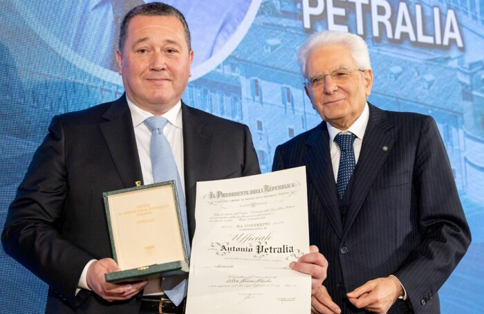 Petralia, AD Eurosets, Riceve Onorificenza Da Mattarella 01