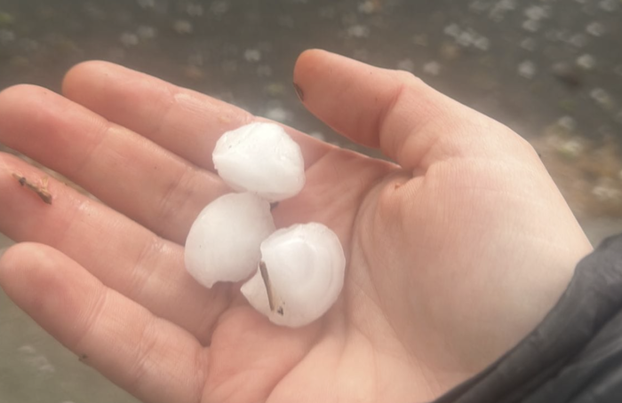 Grandine a Massa Lombarda