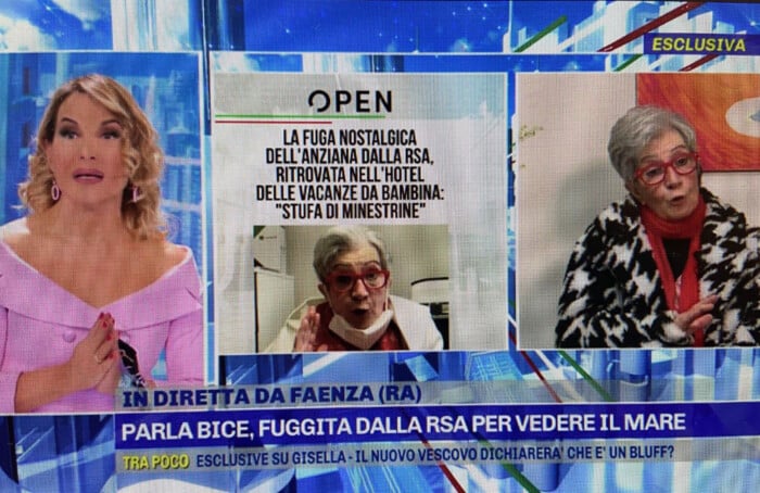 Anziana Fuggita Rsa Faenza Barbara Durso