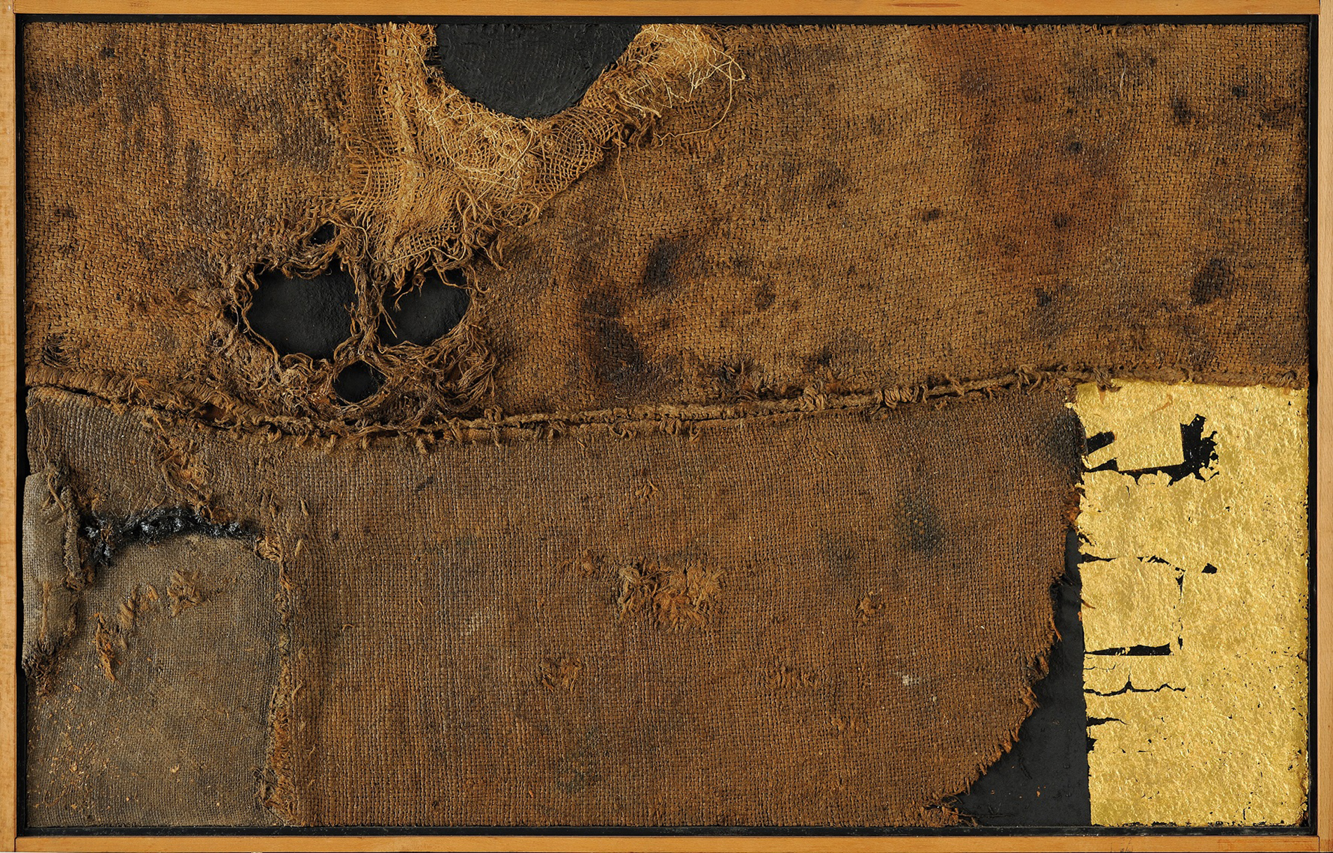 Alberto Burri, una mostra al Mar Ravenna dal 13 ottobre Burri Ravenna Oro - Alberto Burri, una mostra al Mar Ravenna dal 13 ottobre