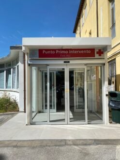 Esterno Punto Primo Intervento Territoriale Cervia