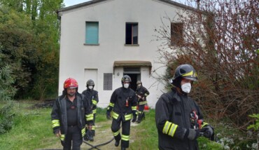Incendio Casa Russi 13 Aprile