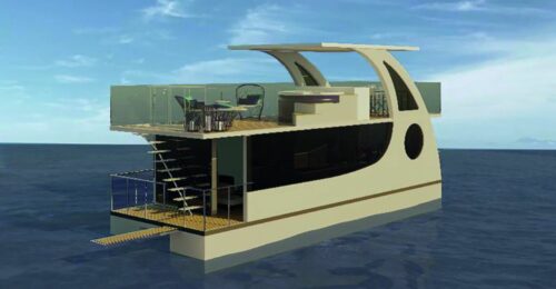 Catamarano Progetto House Boat