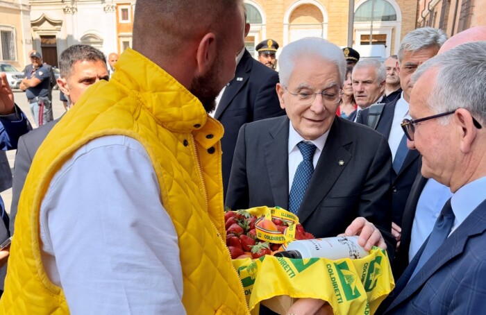 Consegna Prodotti A Mattarella