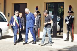 Funerali Giordano Feletti con ministro Zangrillo