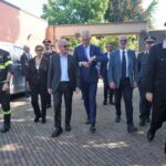 Funerali Giordano Feletti con ministro Zangrillo