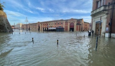 Il Centro Di Lugo Allagato 