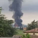 Incendio Caviro Faenza
