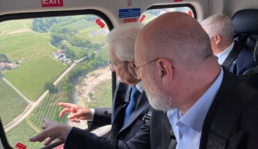 Mattarella E Bonaccini In Volo Sui Territori Alluvionati