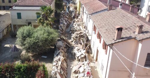 Rifiuti Strade Faenza Alluvione