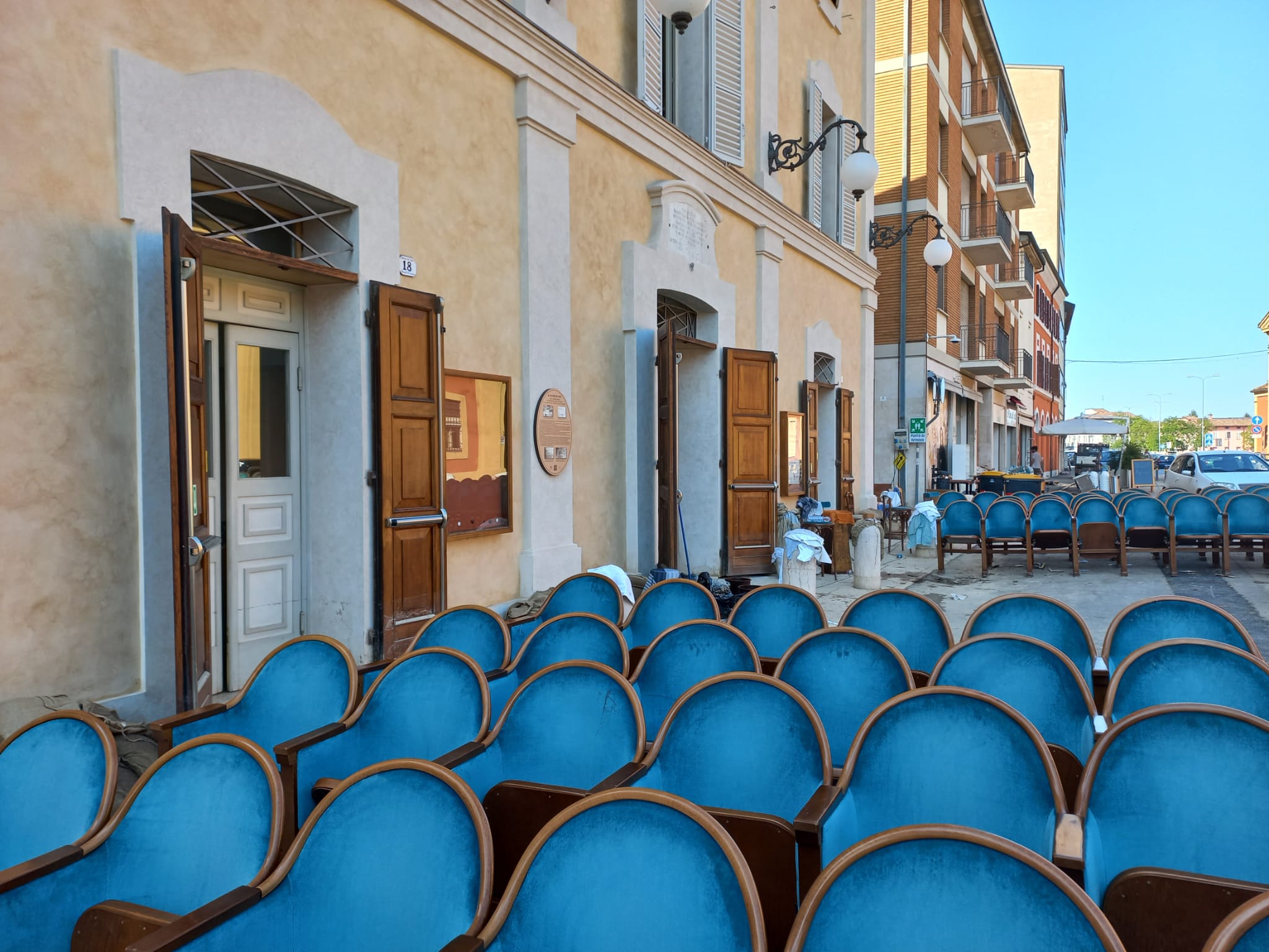 Teatro Rossini Lugo Allagato 1