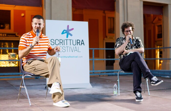 Alessandro Cattelan, con Matteo Cavezzali, a Lugo