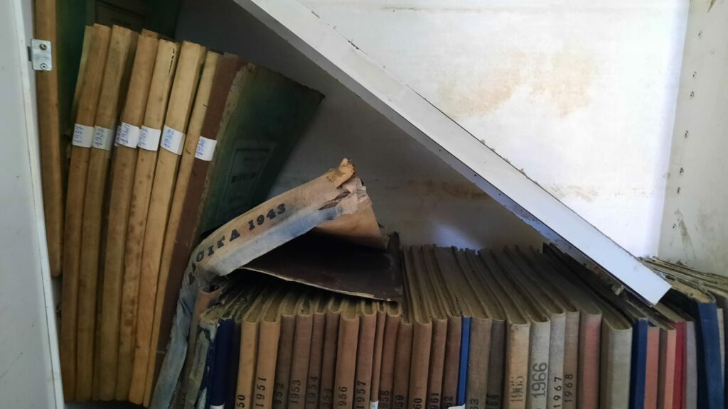 Danni All'archivio Del Comune Di Sant'Agata Sul Santerno (3)