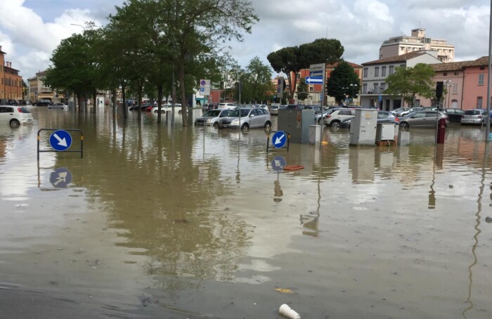 Piazza Garibaldi a Lugo