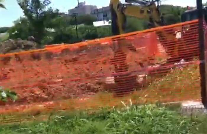 Cantiere Parco Via Cilla Montessori