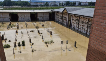 Cimitero Faenza Allagato