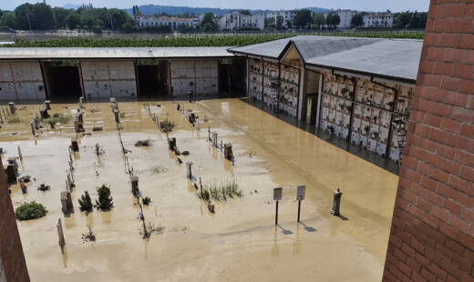 Cimitero Faenza Allagato