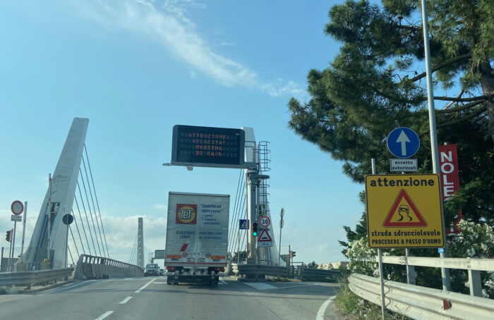 Ponte Mobile Segnaletica 15 Giugno