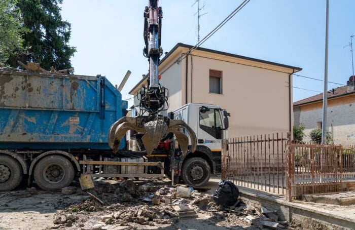 Raccolta rifiuti a Sant'Agata