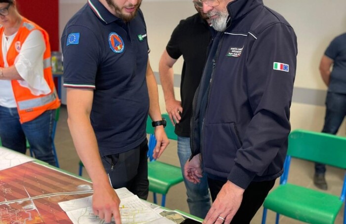 Sopralluogo Bonaccini Alluvione