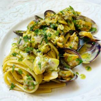 Tagliatella Pesto E Cozze