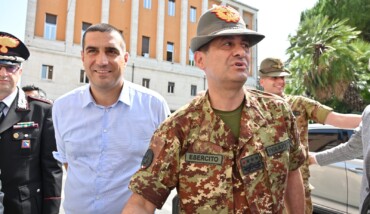 Il generale Francesco Paolo Figliuolo a Ravenna