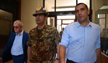 Il generale Francesco Paolo Figliuolo a Ravenna