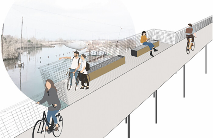 Ciclovia Adriatica Rendering