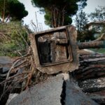 La forza del maltempo del 22 luglio su Alfonsine (foto Davide Guerrini)
