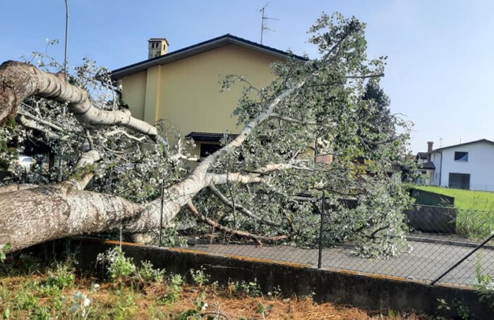 Conselice Maltempo 22 Luglio